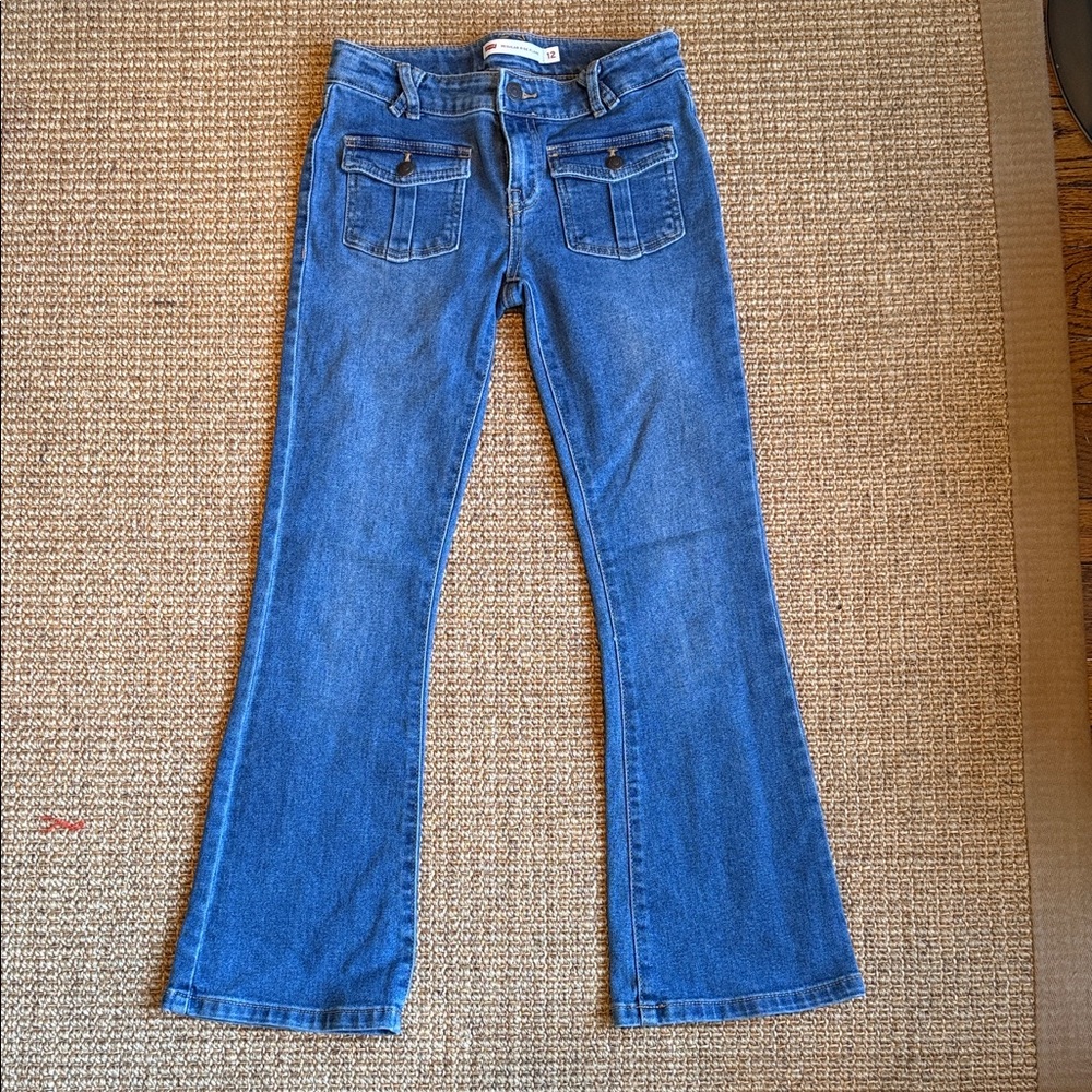 Levi's Blue Flare Kids Jeans
